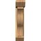 Ekena Millwork Funston Slat Rough Sawn Bracket w/ Offset Brace, Western Red Cedar, 6"W x 20"D x 28"H BKT0604X20X28FST06RWR - alternate 4